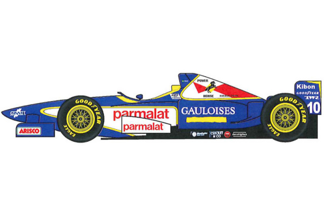 スパーク 1/43 リジェ JS41 スペインGP 1995 6th O.パニス S7409