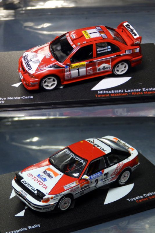 ミュージアムコレクション 1/43 週刊 ラリーカーコレクション タバコ