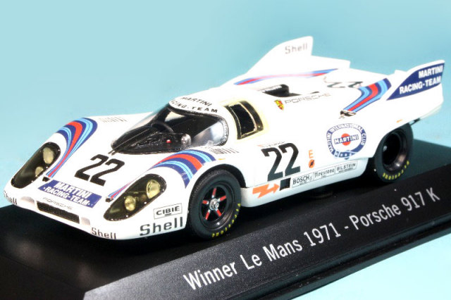 スパーク 1/43 ポルシェ 917K ルマン 24h 1971 Winner No.22 43LM71