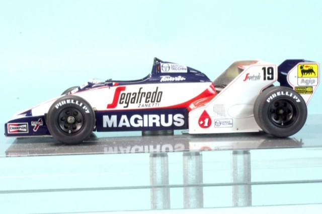 予約] ロムファクトリー 1/43 トールマン TG183B ハート ブラジルGP