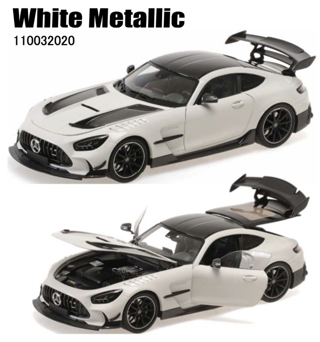 予約] ミニチャンプス 1/18 メルセデス-AMG GT ブラックシリーズ 2021