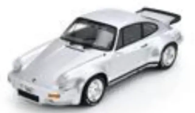 ミニチャンプス 1/43 ポルシェ 911 993 ターボ 1995 シルバー