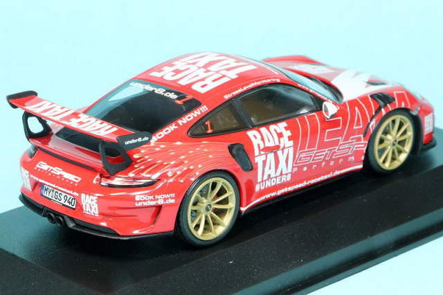 ミニチャンプス 1/43 ポルシェ 991-2 GT3 RS 2019 INDISCHROT GETSPEED