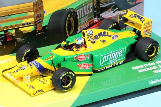 ミニチャンプス 1/43 ベネトン フォード B193B モナコGP 1993 M