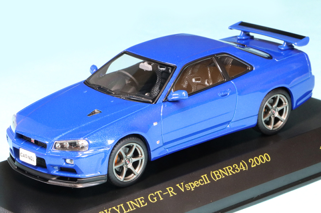 カーネル 1/43 ニッサン スカイライン GT-R VspecII BNR34 2000