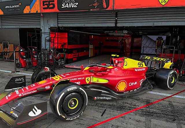 予約] BBR 1/43 フェラーリ SF-75 イタリア GP 2022 C.サインツ