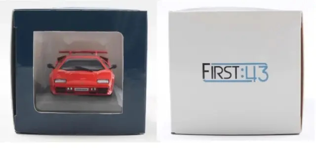 ファースト43 1/43 ランボルギーニ カウンタック LP500 1985 レッド