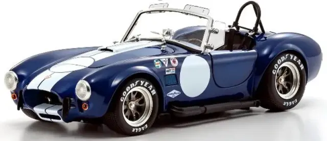 予約] 京商 1/18 シェルビー コブラ 427S/C ブルー/ホワイトストライプ