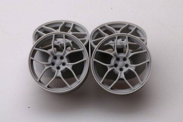 ホビーデザイン 1/24 フェラーリ 250 GTO ワイヤーホイール (フジミ