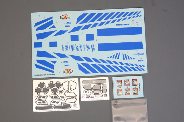 取り寄せ] ホビーデザイン 1/24 トランスキット Cウエスト ニッサン