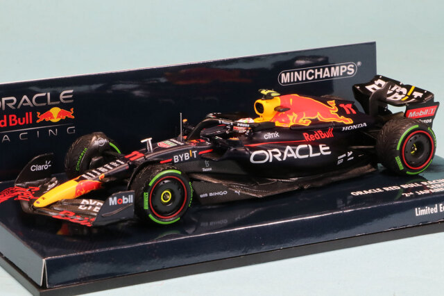 ミニチャンプス 1/43 レッドブル RB16B トルコGP 2021 2nd M