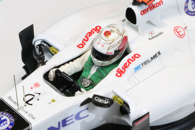 受注製作見本] ロムファクトリー 1/20 ザウバー C31 日本 GP 2012 3rd