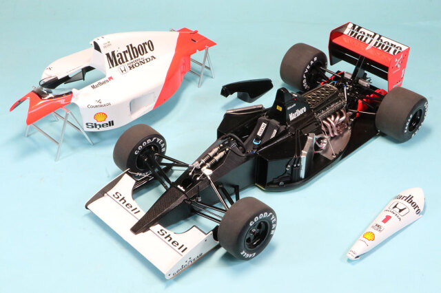 タメオ 1/43 メタルキット マクラーレン MP4/4 サンマリノ／モナコ GP