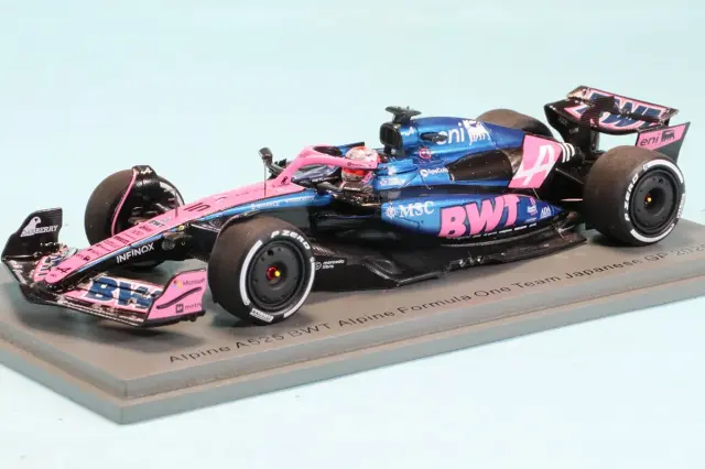 スパーク 1/43 ハース VF-25 日本GP 2025 E.オコン S9592 ミニカー