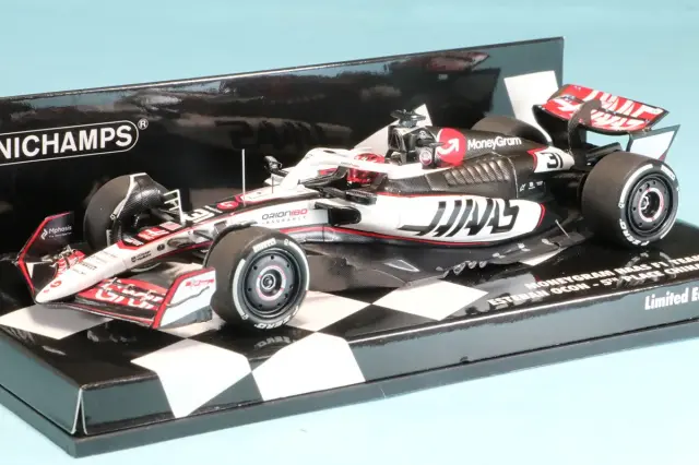 ミニチャンプス 1/43 ハース VF-25 エステバン オコン 中国GP 2025 5位