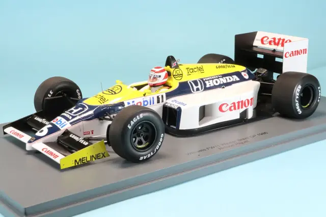 スパーク 1/43 ウィリアムズ FW11B ハンガリーGP 1987 Winner N.ピケ S7483