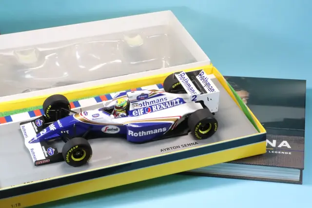 予約] ミニチャンプス 1/18 ウィリアムズ ルノー FW16 A.セナ