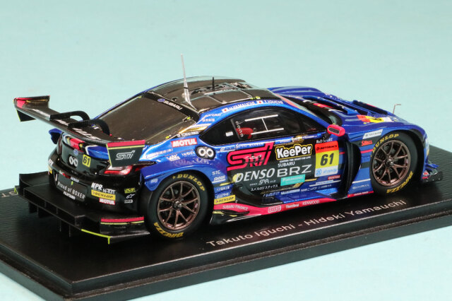 スパーク 1/43 スバル BRZ R&D スーパーGT GT300 2022 No.61 井口卓人