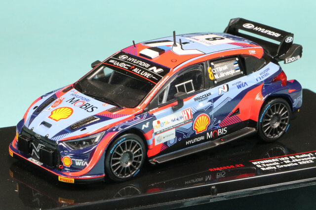 イクソ 1/43 ヒョンデ i20 N Rally1 2022 クロアチアラリー No.8 RAM850