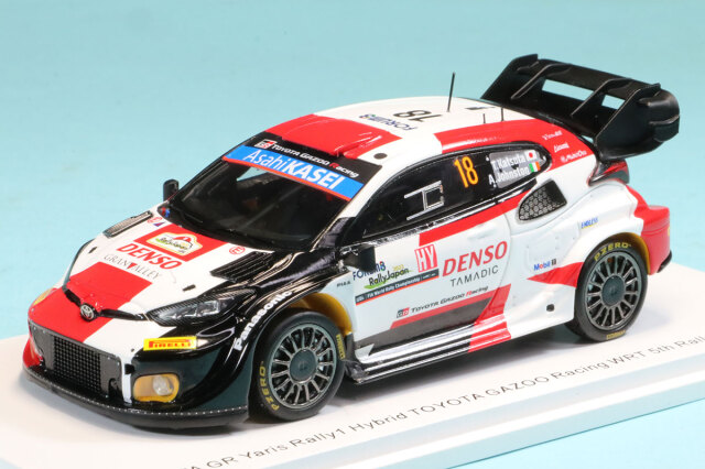 スパーク 1/43 トヨタ GR ヤリス WRC ラリージャパン 2023 No.33 E