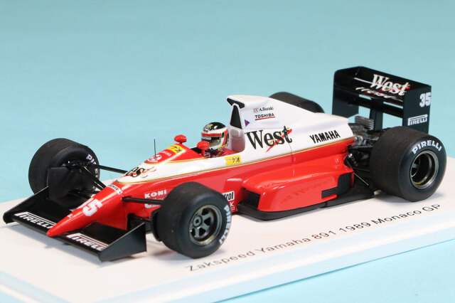 ポイント10倍キャンペーン品 ロム特注スパーク 1/43 ザクスピード 891