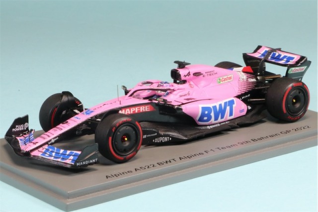 スパーク 1/43 アルファ タウリ AT02 バーレーンGP 2021 9th 角田裕毅