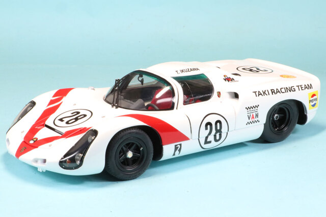 エグゾト 1/18 ポルシェ 910 日本GP 1968 No.28 生沢徹 MTB00064B