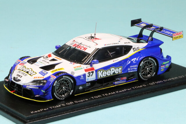 スパーク 1/43 キーパー トムス トヨタ GR スープラ スーパーGT 2022