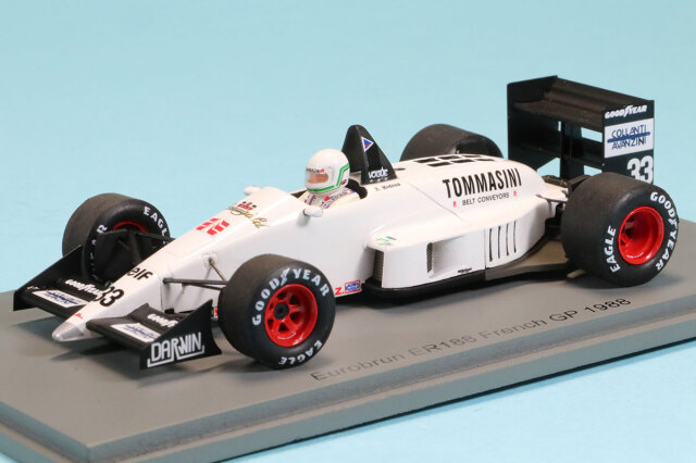スパーク 1/43 ユーロブルン ER188B フランスGP 1988 S.モデナ S7208