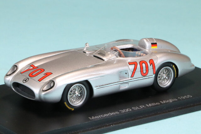 スパーク 1/43 メルセデスベンツ 300 SLR ミレミリア 1955 No.658