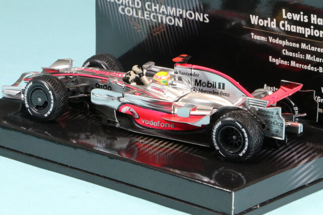 ミニチャンプス 1/43 マクラーレン メルセデス MP4/23 ブラジルGP 2008