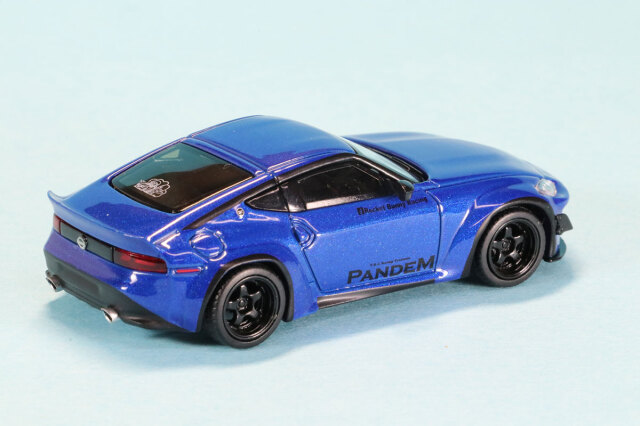 MINI-GT 1/64 パンデム ニッサン Z セイランブルー(左ハンドル