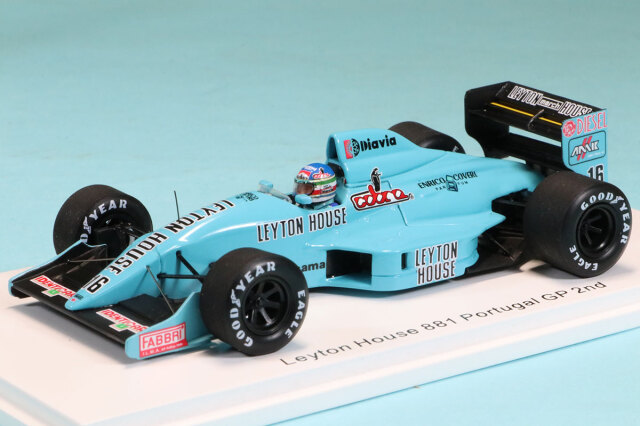 ロム特注スパーク 1/43 レイトンハウス マーチ 881 ポルトガルGP 1988