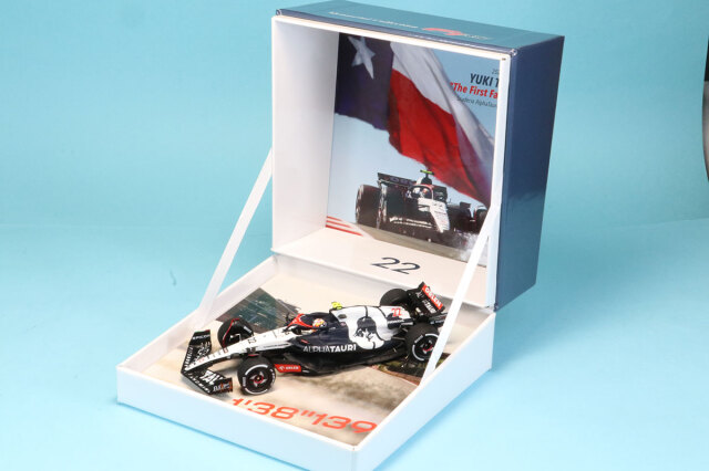 F1速報特注スパーク 1/43 アルファタウリ AT04 アメリカGP 2023 角田裕