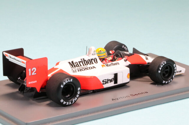 スパーク 1/43 マクラーレン MP4/4 日本GP 1988 Winner A.セナ