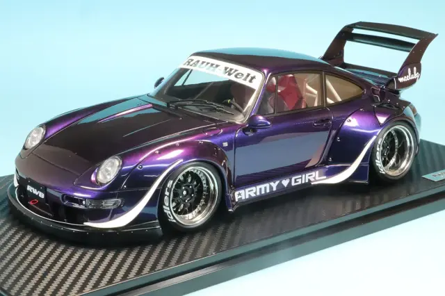イグニッションモデル 1/18 RWB 993 パープルメタリック IG3739