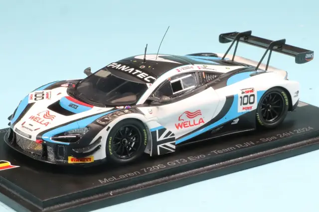スパーク 1/43 マクラーレン 720S GT3 EVO No.100 Team RJN 3rd PRO-AM