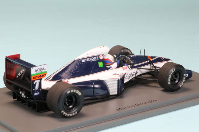 スパーク 1/43 ブラバム BT60Y サンマリノGP 1991 M.ブランドル S7440