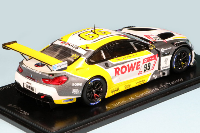 スパーク 1/43 BMW M6 GT3 ROWE RACING ニュルブルクリンク 24h 2020