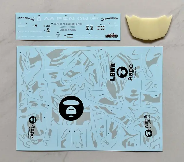 SK Decal 1/24 LB-WORKS ランボルギーニ アヴェンタドール Ver.1 Zero