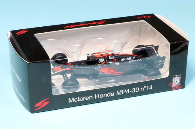 スパーク 1/64 マクラーレン ホンダ MP4/30 F.アロンソ SPK-ES1603