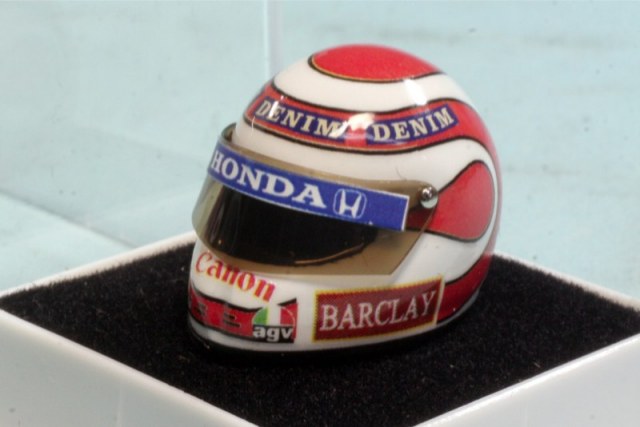 JFクリエーション 1/12 ヘルメット ネルソン・ピケ 1987 ワールド