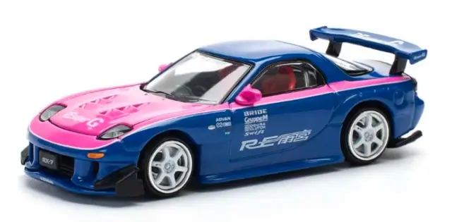イグニッションモデル 1/43 マツダ RX-7 FC3S RE雨宮 ブルー IG2139