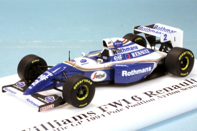 ロムファクトリー 1/43 ウィリアムズ FW16 ルノー パシフィックGP 1994