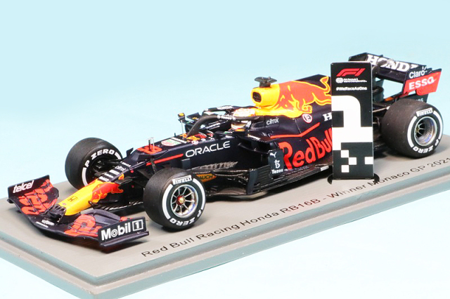 スパーク 1/43 レッドブル レーシング ホンダ RB16B モナコGP 2021