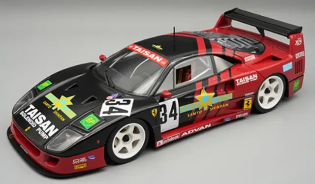 予約] テクノモデル 1/18 フェラーリ F40 LM JGTC 1995 チームタイサン