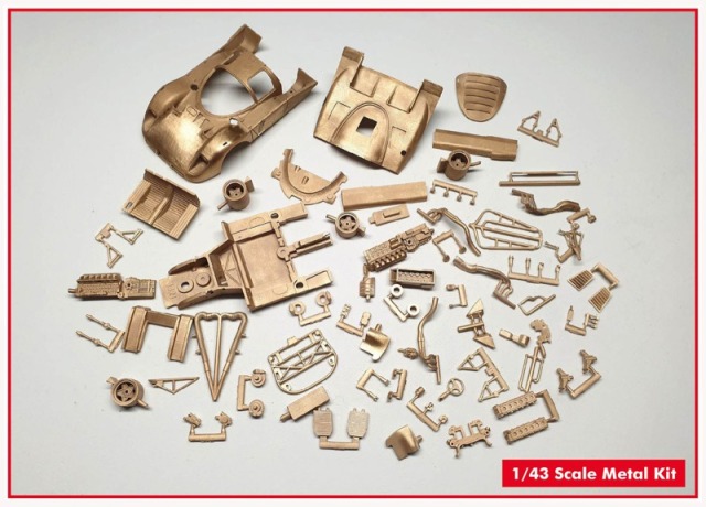 タメオ 1/43 メタルキット フェラーリ 512S ルマン 1970 N.A.R.T No.11