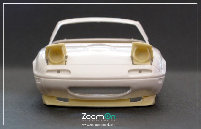 ZoomOn 1/24 マツダ ユーノス ロードスター MX-5 NA フロントリップ