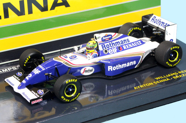ミニチャンプス 1/43 ウィリアムズ ルノー FW16 ブラジルGP 1994 A