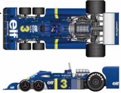 1/20 W15 メルセデス 3Dプリントキット 1/20 W15 メルセデス 3D